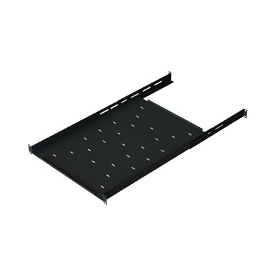 Charola Ajustable para Rack de 19" de 4 postes de 1 Unidad de Espacio. Profundidad de 633 a 816 mm | CH-QR1