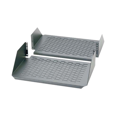 Charola Para Soportar Equipos en Rack de 19in, Ventilada, Frontal y Posterior, Capacidad de 136 Kg, 3UR | SRM19CMV3