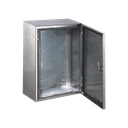 Gabinete de Acero Inoxidable IP66 Uso en Intemperie (300 x 400 x 200 mm) con Placa Interna Galvanizada. | PST-304020-INOX-B