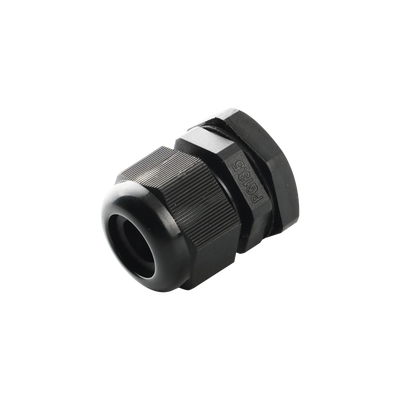 Conector Plástico Negro Tipo Glándula para Cable de 3.5 a 6 mm de Diámetro. | TXG-PG7-BK
