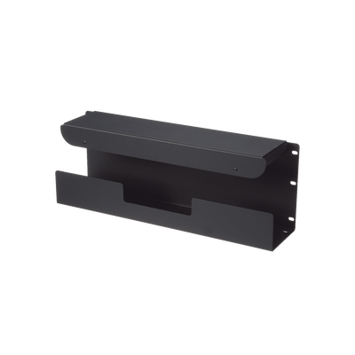 Accesorio Pasacables Para Rack Estándar de 19 in, 4 UR, Capacidad de 260 Cables Cat6, 4.5 in de Profundidad, Color Negro | CMLT19
