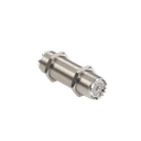 Adaptador Pasamuros de Doble UHF Hembra (SO-239), Montaje para Panel con Rosca Estándar. | RFU-537