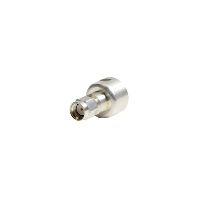 Adaptador UNIDAPT Hembra a SMA Macho Inverso. Plata / Oro / Teflón. | PT-4000-133