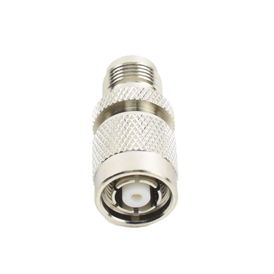 Adaptador en Línea, de Conector TNC Macho Inverso a TNC Hembra, Nquel/ Oro/ Teflón. | RP-1223