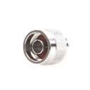 Conector N Macho de Anillo Plegable para Cables Coaxiales LP-142, LP-195, RG-58/U, RG-142/U, LMR-195, Níquel/ Oro/ Teflón.â€‹ | RFN-1005-2N