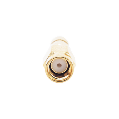 Conector SMA Macho Inverso de Anillo Plegable para Cables RG-8/X, LMR-240, 9258, Oro/ Oro/ Teflón.â€‹ | TT-SM-0022