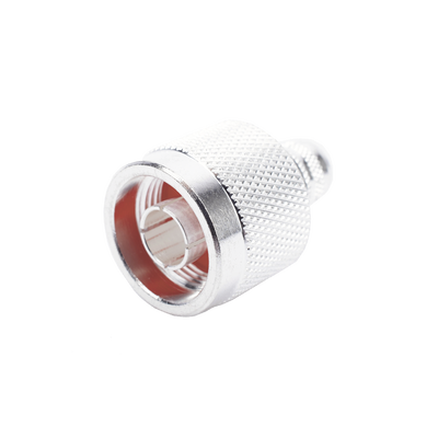 Conector N Macho de Anillo Plegable en Cables con Conductor Central AWG-11 ó 13 tipo RG-8/U (BELDEN 8237), RG213/U (8267), RG214 (8268). | RFN-1006-3F