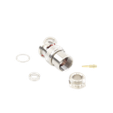 Conector BNC Macho de Rosca para Ensamblar en Cable RG-59/U, Níquel/ Oro/ Teflón. | RFB-1701-D