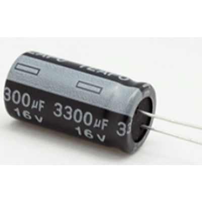 Capacitor Electrolítico 3300MF, 16 V. | 3300M0016V