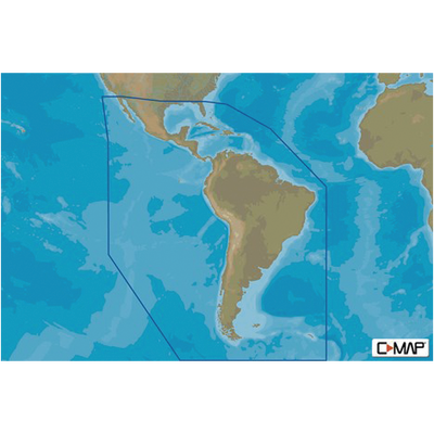 M-SA-Y038-MS MAX-N+ mapas del caribe, centro y Sudamérica. Compatible únicamente con series GO, NSO y NSS. | M-SA-Y038-MS