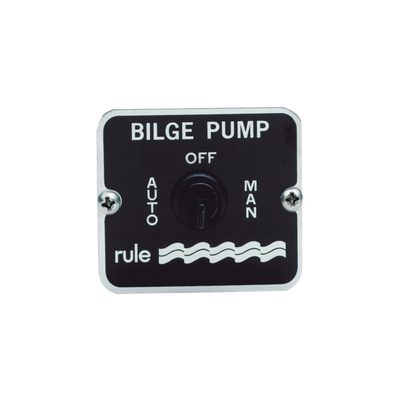 Switch de tres posiciones para control de bombas de achique de 12 o 24 Vcd. | 45