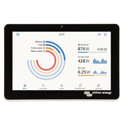 GX TOUCH 50 / Pantalla para CERBO S GX / Monitoreo Remoto para Sistemas Victron | GXT50