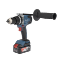 Rotomartillo Inalámbrico 20V / Motor Brushless / Broquero 1/2 in / 120 Nm Par Máximo / 2 Baterías 4.0Ah con Cargador y Maletín | DCJ-Z0313-EM