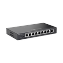 Switch Administrable 8 Puertos PoE+ 802.3af/at Gigabit, gestión gratuita desde la nube, 120w | RG-ES209GC-P