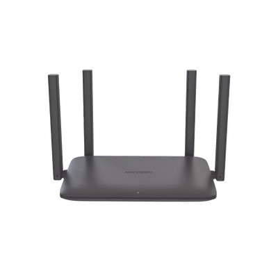 Router Inalámbrico / Wifi 6 / Hasta 1500 Mbps / MESH / Doble Banda AC (2.4 GHz y 5 GHz) / 4 Puertos 1000 Mbps /  4 Antenas Omnidireccional / Interior / Beamforming Optimizado / Administración Gratuita desde la Nube | DS-3WR15X