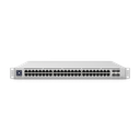 UniFi Switch Enterprise administrable capa 3, 48 puertos 2.5GbE RJ45 POE+, 4 puertos 10G SFP+, 720W, con pantalla táctil de 1.3" | USW-ENTERPRISE-48-POE