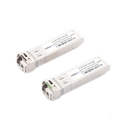 Transceptores Ópticos Bidireccionales SFP+ (Mini-Gbic) / Monomodo 1270 & 1330 nm / 10 Gbps / 1000BASE-BX / Conector LC/UPC Simplex / DDM / Hasta 40 km / 2 Piezas | LP-SFP-BD-10G-40