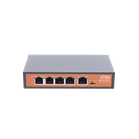 Extensor PoE / Entrada hasta 90 W / 4 puertos Gigabit PoE salida 802.3 af/at / Extensor PoE hasta 250 m / No administrable | WIPE51G