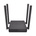 Router Inalámbrico doble banda AC, 2.4 GHz y 5 GHz Hasta 1200 Mbps, 4 antenas externas omnidireccional, 4 Puertos LAN 10/100 Mbps, 1 Puerto WAN 10/100 Mbps, Versión 6 | ARCHERC50