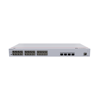 Switch de Distribución/Core Gigabit Administrable PoE Capa 3 / 24 puertos 10/100/1000 Mbps (PoE) / 4 Puertos 10GE SFP+ Uplink / ERPS / Rutas Estáticas / iStack / PoE Perpetuo / 400W / Administración Nube Gratis | S310-24P4X