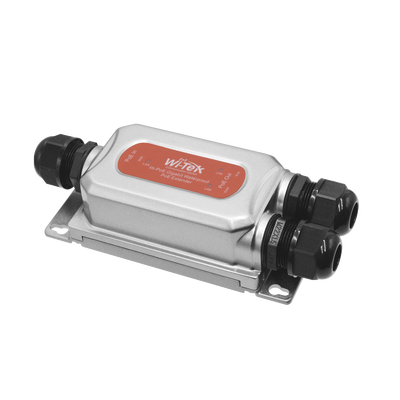 Extensor PoE para exterior / Entrada PoE de 90W y 2 salidas PoE de 60W y 30W / Protección IP68 / Ideal para Aplicaciones de CCTV | WIPOE22EO