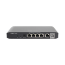 Router Balanceador con Función SD-WAN, PoE+ hasta 54 Watts, Hasta 2 Servicios de Internet y hasta 100 clientes con desempeño de 600 Mbps | RG-EG105G-P-V3
