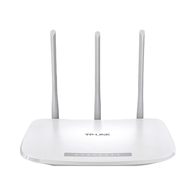 Router Inalámbrico WISP, 2.4 GHz, 300 Mbps, 3 antenas externas omnidireccional 5 dBi, 4 Puertos LAN 10/100 Mbps, 1 Puerto WAN 10/100 Mbps, IPTV, IPV6 | TL-WR845N