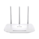Router Inalámbrico WISP, 2.4 GHz, 300 Mbps, 3 antenas externas omnidireccional 5 dBi, 4 Puertos LAN 10/100 Mbps, 1 Puerto WAN 10/100 Mbps, IPTV, IPV6 | TL-WR845N