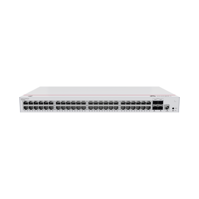 Switch de Acceso Gigabit Administrable  Capa 2 / 48 puertos 10/100/1000 Mbps / 4 Puertos 10GE SFP+ Uplink / ERPS / IMGP Snooping / DHCP Snooping / Administración Nube Gratis | S220-48T4X