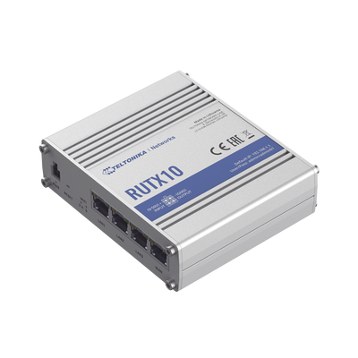 Router Industrial Inalámbrico VPN 802.11ac, 4 puertos Gigabit | RUTX10