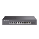 Router Omada VPN / SDN Multi-WAN Gigabit / 2 Puertos WAN/LAN RJ45 2.5 Gigabit / 8 Puertos WAN/LAN RJ45 Gigabit / 2 Puertos WAN/LAN SFP Gigabit / 1,000,000 Sesiones Concurrentes / Administración Centralizada Omada o Stand-Alone | ER7412-M2