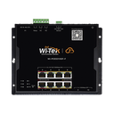 Switch L2 PoE Industrial / Administración Cloud Gratuita / 8 Puertos PoE af/at/bt 10/100/1000 Mbps / 2 Puertos SFP Gigabit / Máx Presupuesto PoE 145 W / Montaje Magnético - Riel DIN. | WI-PCES310GF-F