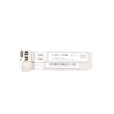 Transceptor MiniGbic SFP+ 10G LC Duplex para fibra Multi Modo 300mts | S+85DLC03D