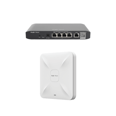 Equipos Ruijie DEMO Ideal para Probar Integraciones de Redes en Oficina / Hotel con WiFi 5 | RG-DEMO-EG-W5