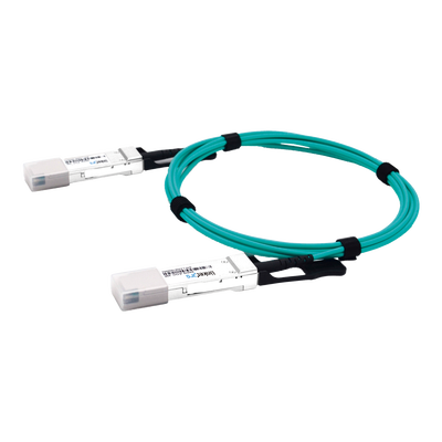 Cable AOC QSFP56 de 200 Gbps a 200 Gbps / Cable de fibra óptica Activo / Longitud: 3 metros | LP-AOC-200G-3M