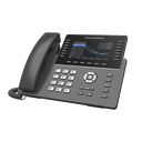 Teléfono IP Wi-Fi, Grado Operador, 14 líneas SIP con 6 cuentas, pantalla LCD  5", puertos Gigabit, Bluetooth, PoE, codec Opus, IPV4/IPV6 con gestión en la nube GDMS | GRP2650