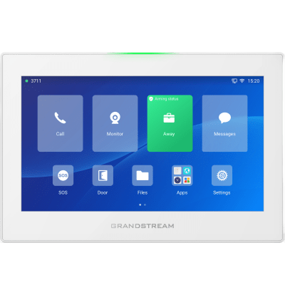 Estación de Intercomunicación SIP con Wi-Fi 6, Bluetooth y Control Total para Agendamiento de Salas y Edificios Inteligentes (Color Blanco) | GSC-3574