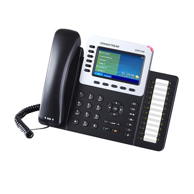 Teléfono IP Empresarial de 6 Líneas con Pantalla a Color y Audio HD, PoE | GXP-2160