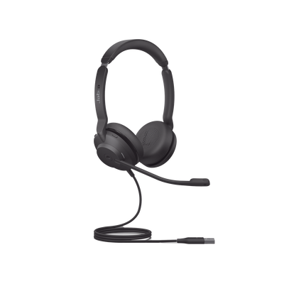Jabra Evolve2 30SE, Auricular stereo versión MS con aislamiento de ruido, indicador de ocupado (Busylight) (23189-999-979) | EVOLVE2-30SE-STEREO-MS-A