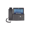 Teléfono IP empresarial para 20 lineas SIP, pantalla táctil, Bluetooth integrado para diadema, PoE y hasta 127 botones DSS con doble puerto Gigabit, soporta recepción de video | X7-F