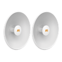 Antenas Modulares Dual Slant, 4.9 - 6.4 GHz, Dimensiones (42.9 cm), Apertura 8 ° Ganancia de 25 dBi, Diseñada para radio C5x | N5-X25-2PACK