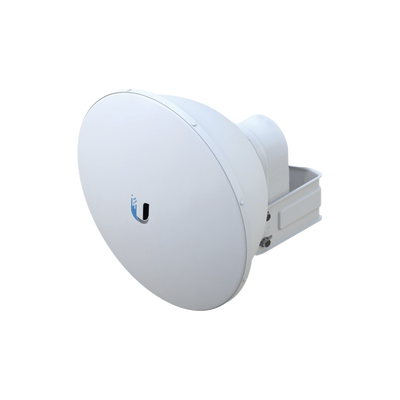 Antena Direccional airFiber X, ideal para enlaces Punto a Punto (PtP), frecuencia 5 GHz (5.1 - 5.9 GHz) de 23 dBi slant 45 | AF-5G23-S45