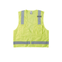 Chaleco de seguridad reflectante de alta visibilidad, mediano/grande. Con múltiples bolsillos de diferente capacidad | 60269