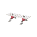 Barra de Puesta a Tierra Principal para Telecomunicaciones (TMGB), de 1/4 in x 4 in x 12 in | GB4B0612TPI-1