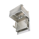 Gabinete PanZone Premium, de Montaje en Techo, Con 2 UR Para Equipo Activo y 6 UR Para Paneles de Parcheo, Fabricado en Acero, Color Blanco | PZICEA