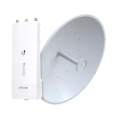 Airfiber Kit AF5X-HD con Antena Fiber 34 dBi Slant-45 | AF5X-HD-34-S45