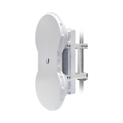 Radio de Backhaul de alta capacidad full duplex, tecnología airFiber hasta 1.2 Gbps, 5 GHz (5470 - 5950 MHz) con antena integrada de 23 dBi | AF-5