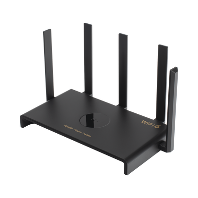 Home Router inalámbrico MESH , Diseñado para GAMING con doble puerto WAN Gigabit para Sumar Ancho de banda, 3 puertos LAN Gigabit., WI-FI 6 2x2 doble Banda | RG-EW3000GXPRO