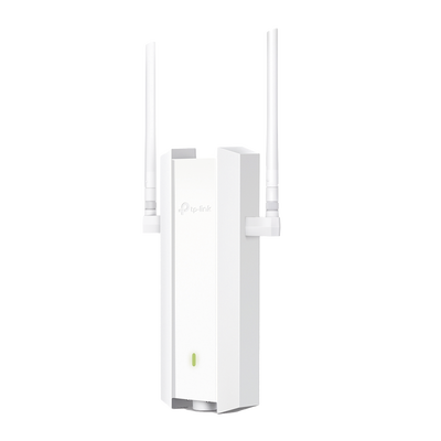 Punto de Acceso Omada Exterior / Wi-Fi 6 AX1800 MU-MIMO 2x2 / Mesh Omada / Alta Densidad de Usuarios / Carcasa Resistente IP67 / Configuración por Controlador o Stand-Alone / Para Montaje en Mástil/ Pared / Alimentación PoE+ | EAP625-OUTDOOR-HD