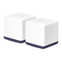 KIT de Sistema Inalámbrico H50G Mesh / Doble banda 2.4GHz y 5GHz AC 1900Mbps / 3 Puertos 10/100/1000 Mbps / Control vía App / Roaming Continuo | H50G2PACK